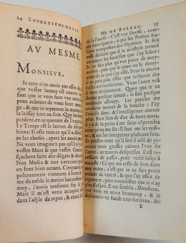 1657. Les interteens de Fev Monsieur de Balzac (selten) - Bild 6 von 8