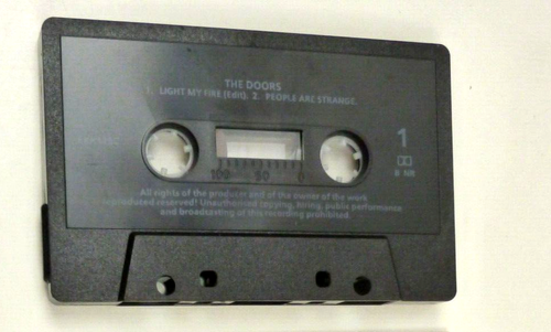 THE DOORS - Light My Fire Cassette Single Elektra EKR125C FREEPOST in UK - Picture 4 of 6