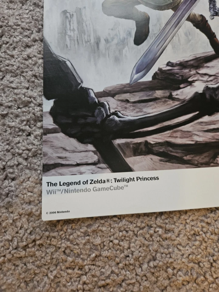 The Legend of Zelda: Twilight Princess 15.5''x11.5'' Double Sided Poster - Image 3 of 4