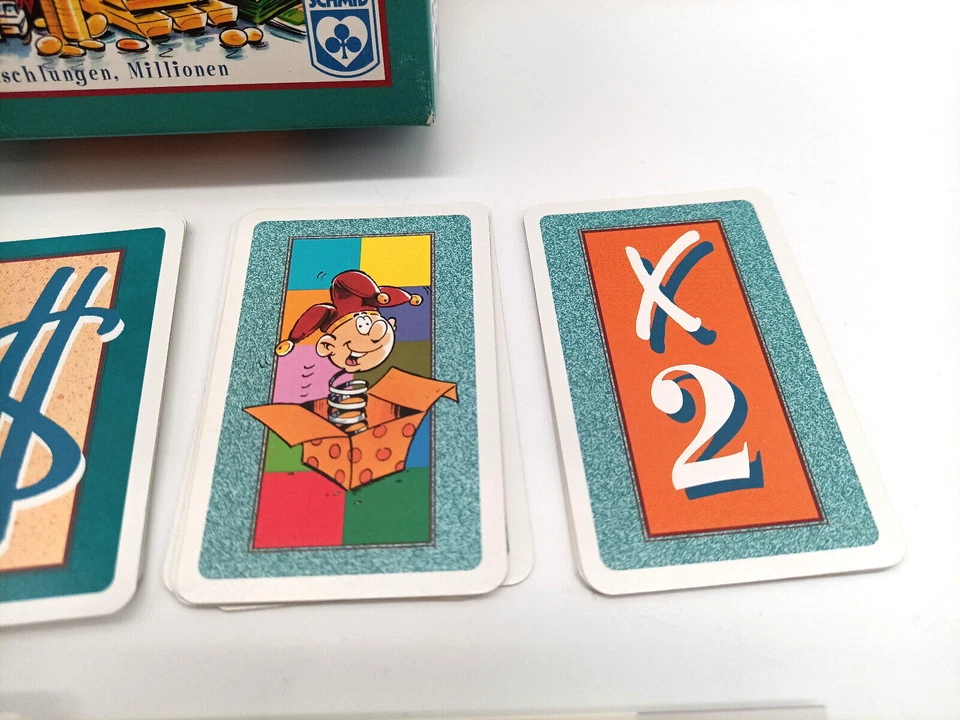 Reibach & Co FX Schmid Kartenspiel 1995 90er retro geprüft komplett - Bild 3 von 4
