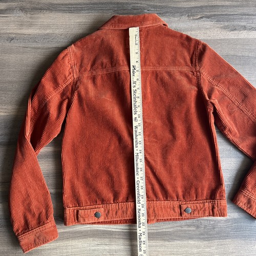 Universal Thread Freeborn Jacket Corduroy 100% Cotton Metal Buttons Medium - Picture 6 of 8