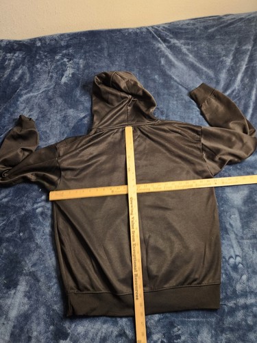 Montana State University Bobcats Hoodie Sweatshirt Mens Sz Large Black Blue Gold - Picture 6 of 8