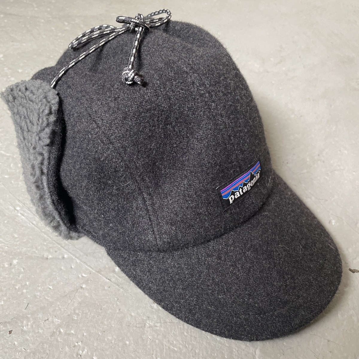 Patagonia 2019 Recycled Wool Ear Flap Sherpa Baseball Cap (22325