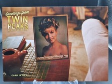 TWIN PEAKS - RARE GOLD BOX DVD POSTCARD No.19 - Laura Palmer PROM (DAVID LYNCH)