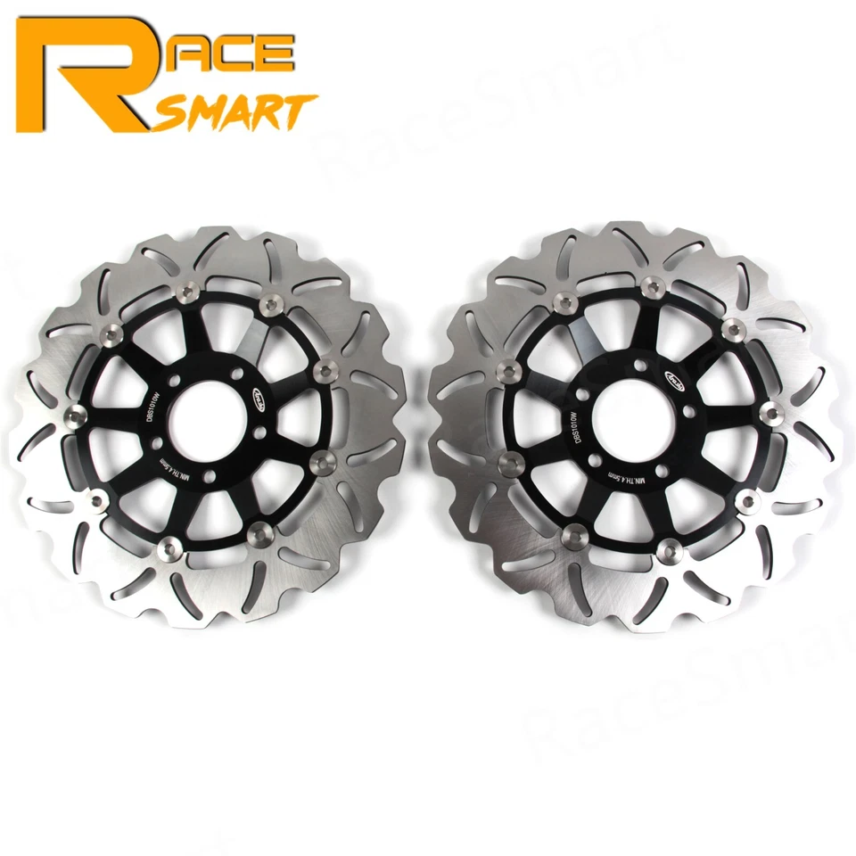 Rotores de disco de freno delantero y pernos de montaje para Suzuki RF900R 1994 1995 1996 1997 Foto 2 de 4