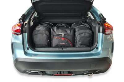 KJUST Kofferraumtaschen 4 stk set kompatibel mit CITROEN E-C4 III 2020 -
