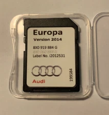 Genuine Audi A1 A6 A7 Q3 RMC Maps Sat Nav SD Card 2014 8X0919884G