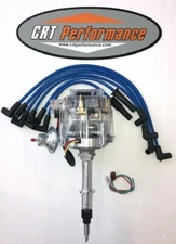 CJ, WRANGLER I6 232 258 4.2L HEI DISTRIBUTOR W/ CLEAR CAP + BLUE 8MM USA WIRES