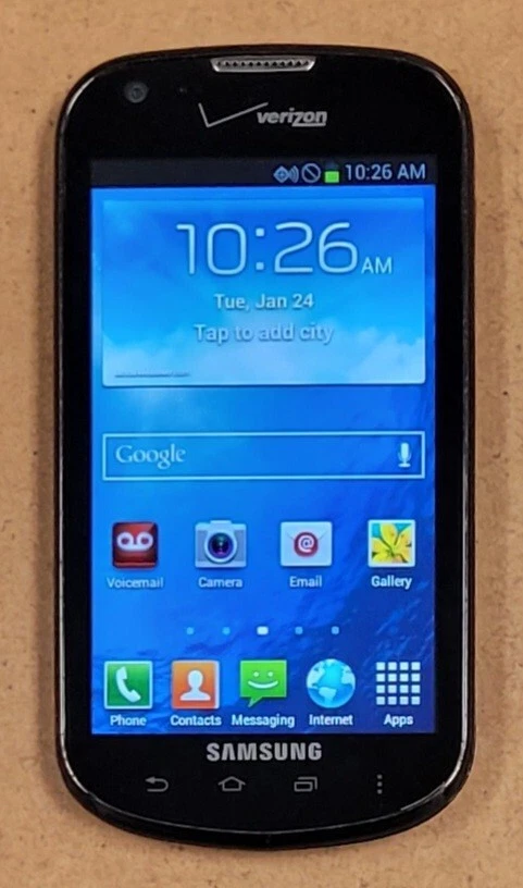 Smartphone Samsung Galaxy Stellar SCH-I200 - Gris y Negro (Verizon) 4G LTE Foto 2 de 4