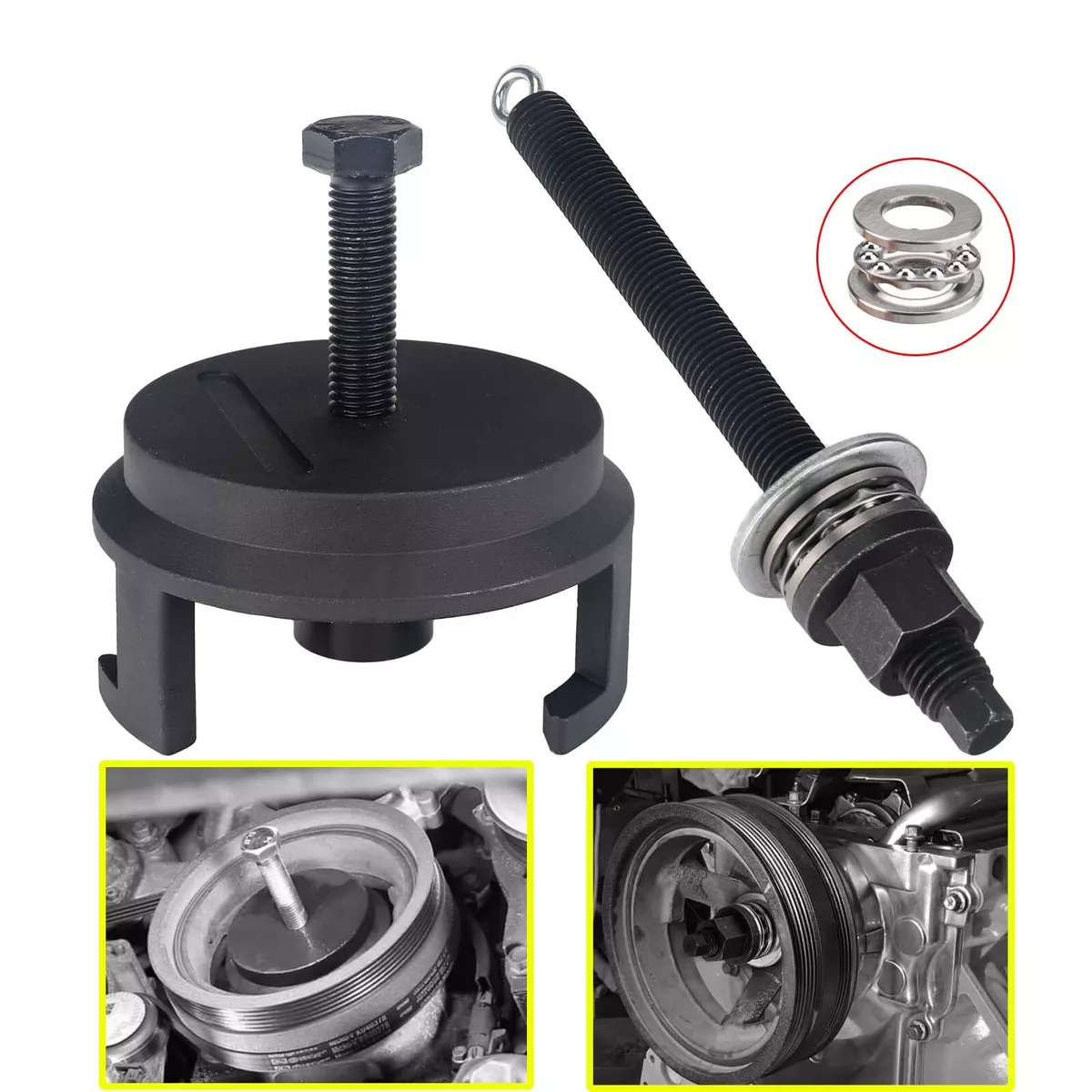 LS Harmonic Balancer Pulley Installation Puller Tool For GM 5.3L 5.7L 6.0L  6.2L