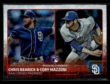 2015 Topps Update #US194 Chris Rearick / Cory Mazzoni Rainbow Foil card