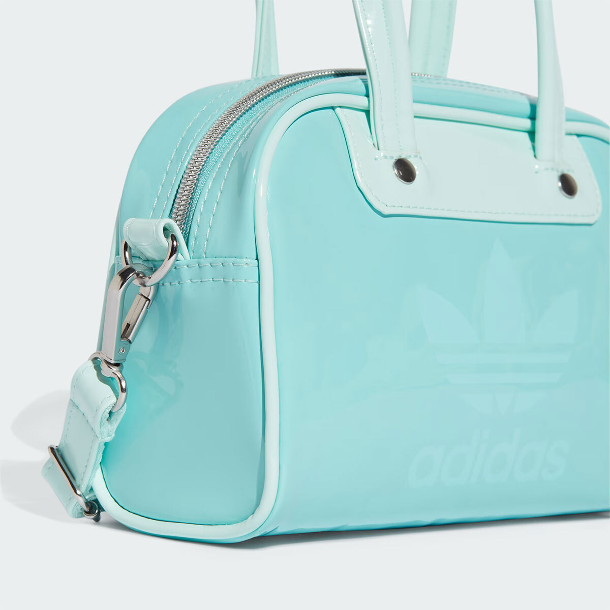 ★adidas originals★ADICOLOR MINI BOWLING バッグ★追跡可 New Adidas Original ADICOLOR MINI BOWLING BAG EASY MINT