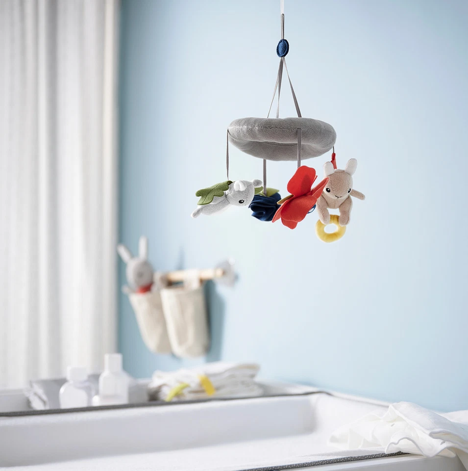 宜家 GULLIGAST 超柔软儿童玩具 移动婴儿床玩具 全新 — 第 2/4 张图片