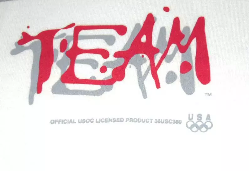 MUHAMMAD ALI 1996 U.S.A. OLYMPIC AUTOGRAPHED TEAM USA RED, WHITE AND BLUE SHIRT - Image 3 of 4