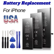 Replacement Internal Battery For iPhone 6 7 8 SE X XR XS 11 12 13 14 Pro Max LOT
