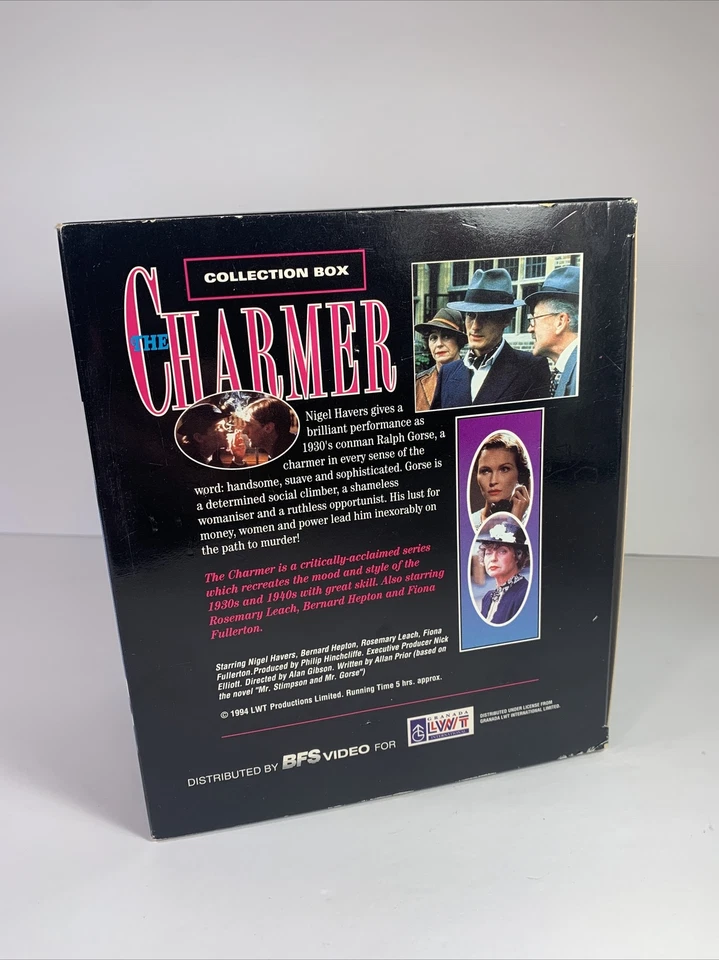 The Charmer VHS Collection Box - BFS Limited - 6 Tapes - Episode 1-6 USED - Image 3 of 4