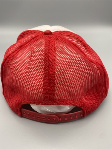 Gorra de camionero Holland Amsterdam roja blanca azul ajustable - Imagen 3 de 5