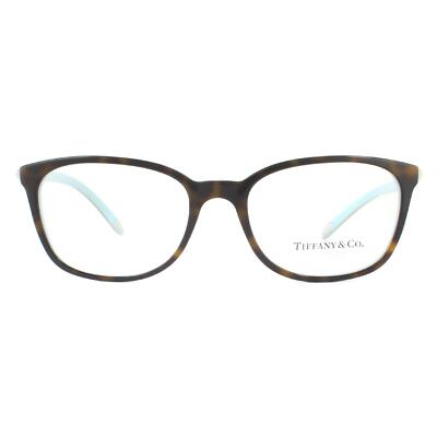 Tiffany Glasses Frames TF2109HB 8134 Havana on Tiffany Blue Women UK