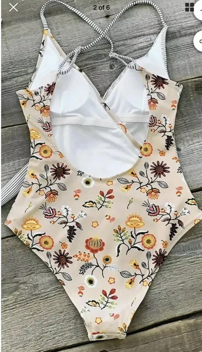 Cupshe sunny hotsell floral bikini