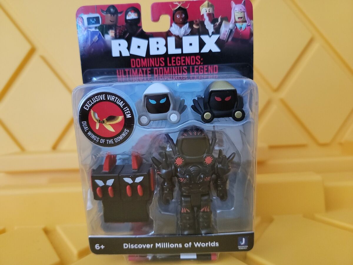 Roblox ULTIMATE DOMINUS LEGEND 2.5 In Figure Dual Wings Virtual Code  Accessory