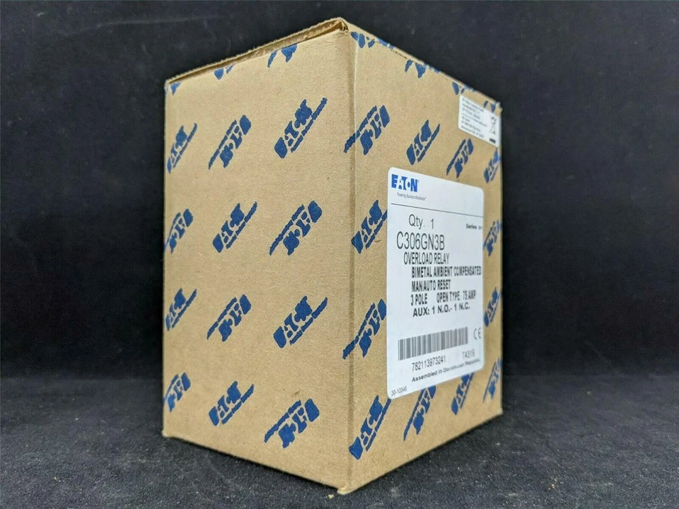 CUTLER HAMMER C306GN3B 600 VAC, Replaces C306GN3, W/Load LUGS, Thermal Overload - Image 3 of 4