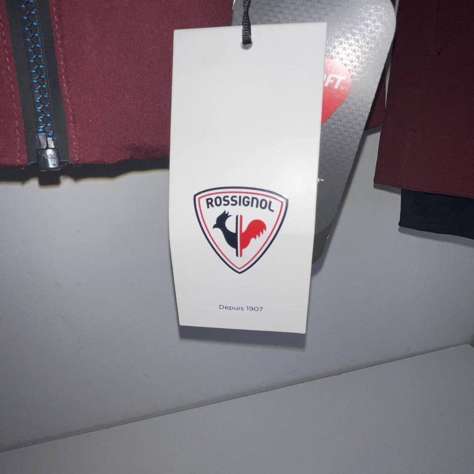 ROSSIGNOL CADRAN Bordeaux ski jacket, Down Insulated Primaloft UK Medium 38” New - Image 3 of 4