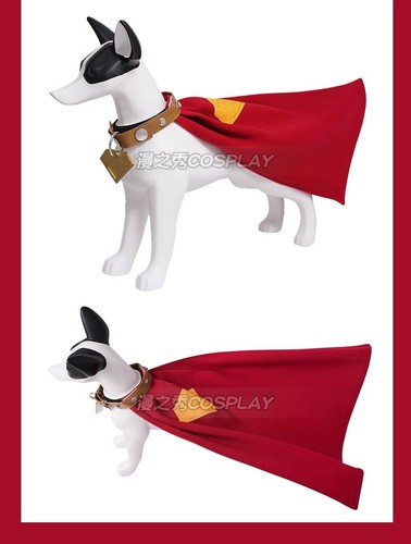 Anime Superman Superdog Cape Krypto Cosplay roter Umhang Hund Haustier Kleidung Cosplay - Bild 8 von 15