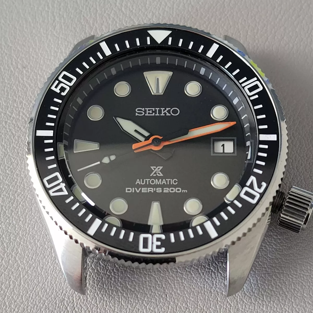 Vi ses Afvise terrorist SEIKO SKX007 SKX009 CERAMIC Bezel Insert Black SKX (MIL SUB style) Flat C3  | eBay