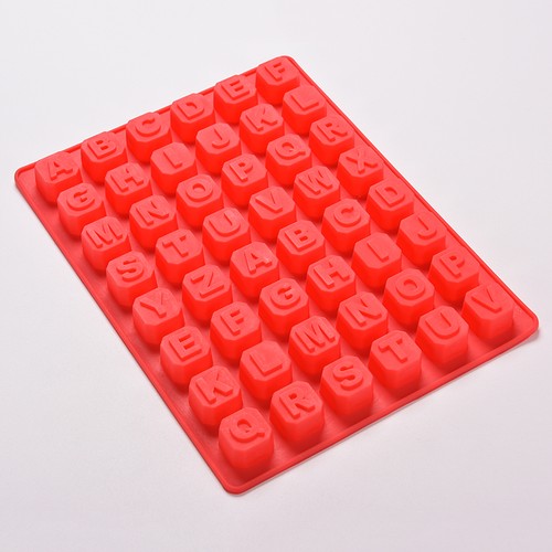 Silicone Alphabet Letter Soap Mold Cake Chocolate Jelly Candy Cookie Cube MW&q& - Picture 4 of 6