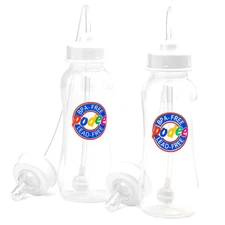 Hands Free Baby Bottle - Traveling Baby Bottle 9 oz ( 2 Pack - Podee Classic)