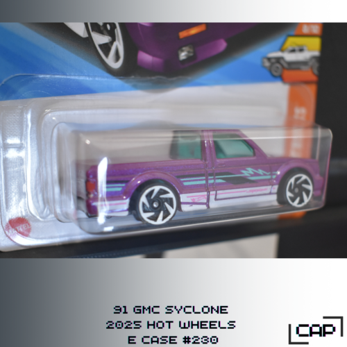 91 GMC Syclone 2025 Hot Wheels E Case - Lot #230 - Bild 3 von 11
