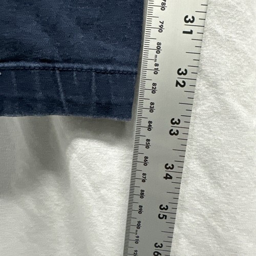 Old Navy Skinny Stretch Pants Girls Size 16 Ink Blue Adjustable Waist Uniform - Picture 5 of 11