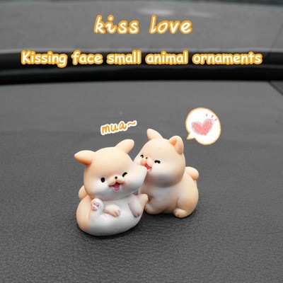 Car Rearview Mirror Dashboard Ornament Auto Interior Decorations Cat Mini Y6E0