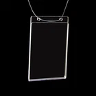 Wall brochure holder sign holder price sign wall holder DIN A7 acrylic (732)