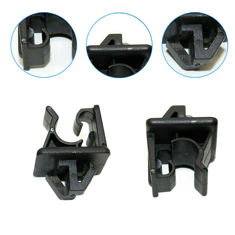 2 piezas clips de soporte de varilla de hélice para capó de auto aptos para Honda Accord Civic CR-V 90672-SNB Foto 4 de 4