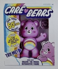 Care Bears 5" Interactive Figure Cheer Bear 50 Reactions Surprises