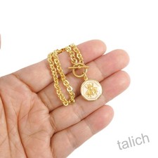 Toggle Gold Enamel Fashion Bracelets for sale