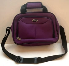 US Traveler Unisex Purple Luggage Carry on Bag Tote With Strap Small