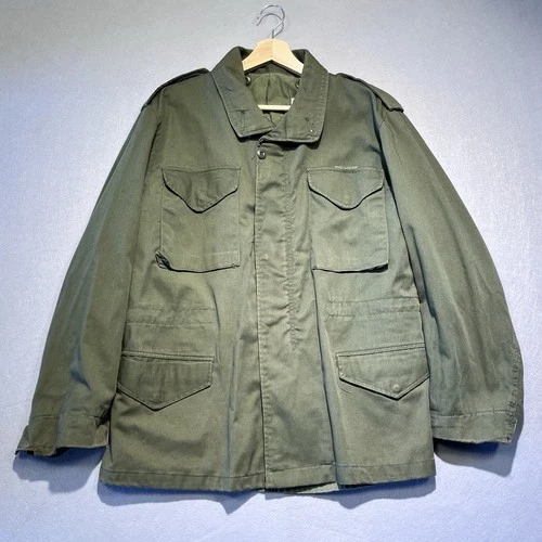 Vintage U.S. ARMY M-65 Field Jacket Robert De Niro Taxi Driver 60s 70s Medium - product listing photo