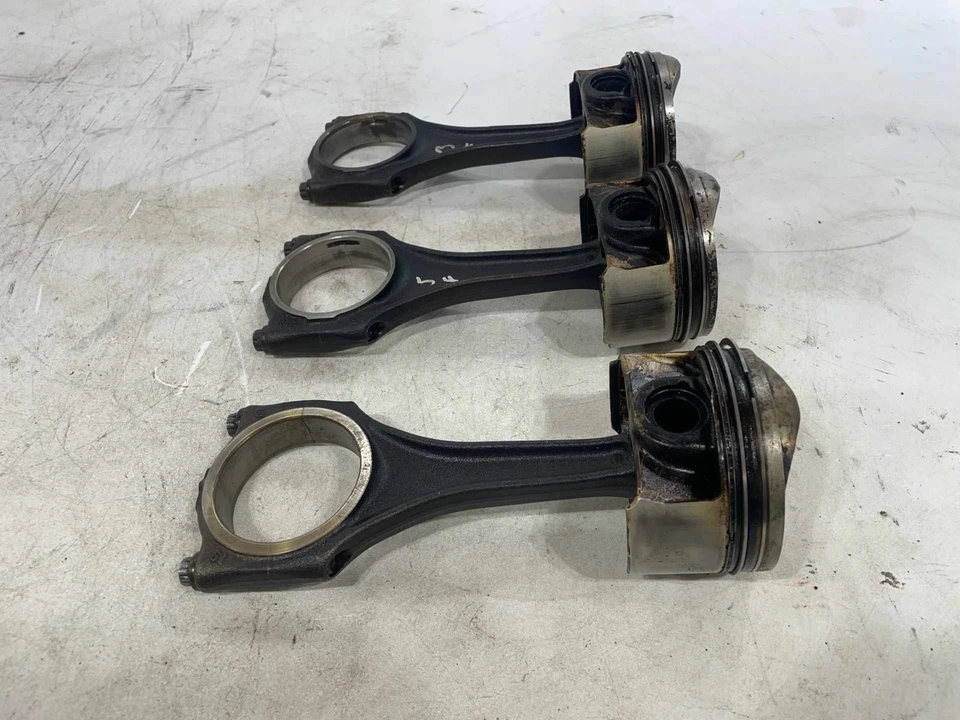 Se adapta a AUDI Q7 2011-2015 3,0 L V6 motor pistón con juego de 3 bielas OEM Foto 4 de 4