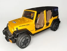 2014 Bruder Yellow Jeep Wrangler Rubicon Unlimited 4X4 Germany