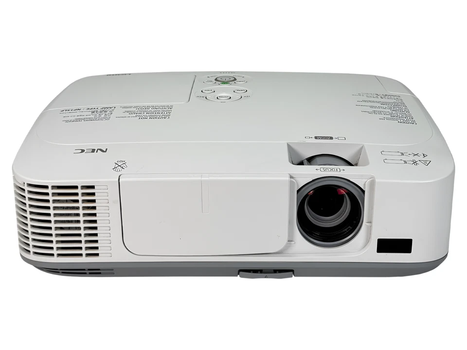 4K 3LCD Projector for Golf Simulator or Racing Setup 3100 ANSI USB Viewer Quiet - Image 2 of 4