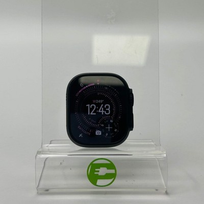 GPS Only Apple Watch Ultra 3 49MM Black Titanium A3281 Face Only