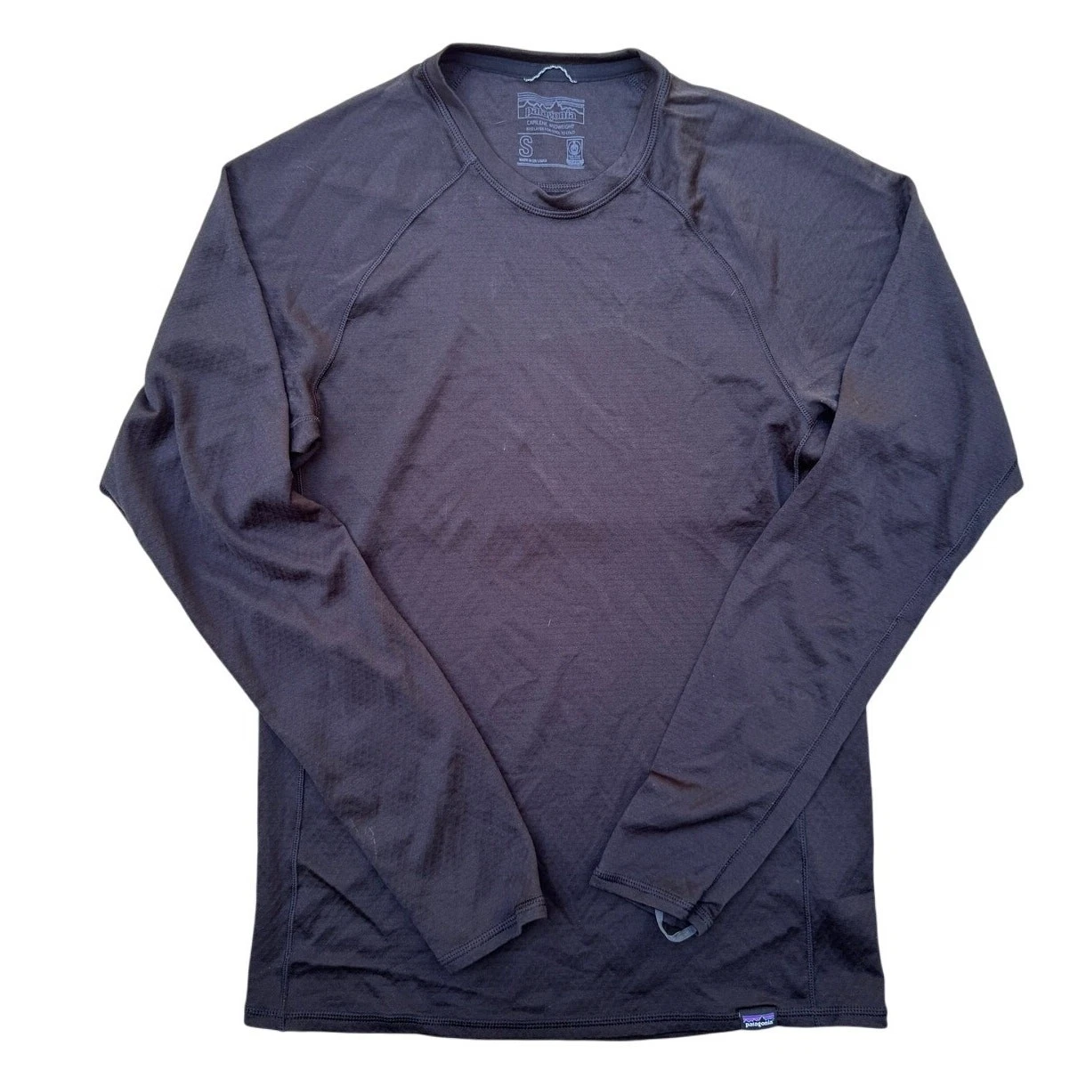 Patagonia Men's Capilene Midweight Crewneck Black Size S
