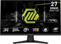 MSI MAG 274QFDE X24 27 Zoll Wqhd Rapid IPS Panel 16:9 240 Hz Gaming Monitor