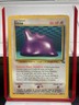 Vintage 1999 WoC Pokemon Fossil Ditto 18/62 Rare Card Used