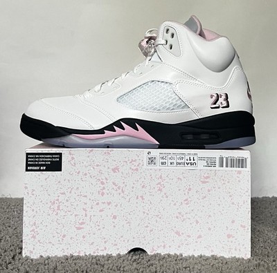 Size 11.5M- Nike Air Jordan 5 Retro Shoes Medium Soft Pink HQ7978-102
