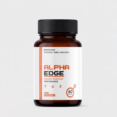 SUPPSKO NEEDS Alpha Edge Capsules Unleash Your Peak Performance NEW & SEALED
