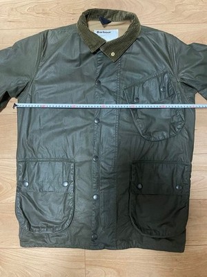 Barbour for Margaret Howell 4oz Lightweight Waxed Cotton Jacket Olive Men s XS