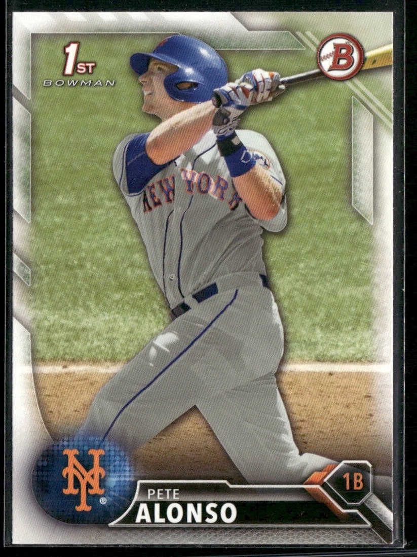 Bowman Pete Alonso Baseball 2016 Season Sports Trading Cards